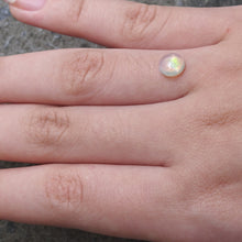 Load image into Gallery viewer, Custom Made Ring with Coober Pedy Solid Crystal Opal