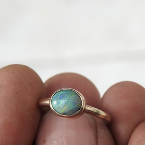 AUSTRALIAN OPAL RING