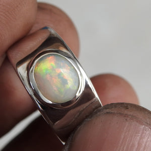 COOBER PEDY OPAL RING