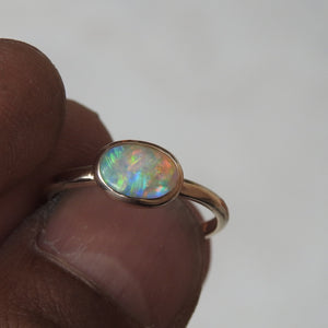 AUSTRALIAN OPAL RING