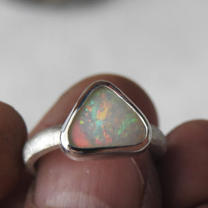 COOBER PEDY OPAL RING