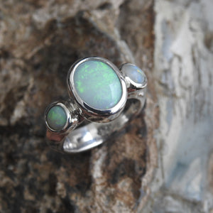 AUSTRALIAN MINTABIE OPAL RING