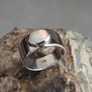 COOBER PEDY OPAL RING