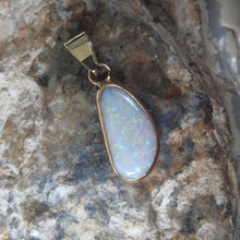 Load image into Gallery viewer, Mintabie Solid White Opal Pendant