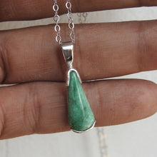 Load image into Gallery viewer, Australian Variscite Sterling Silver Pendant Necklace.