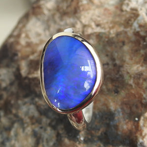 BLACK OPAL RING