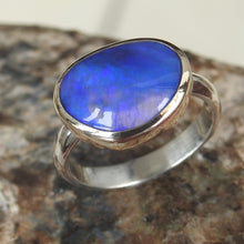 Load image into Gallery viewer, BLACK OPAL RING