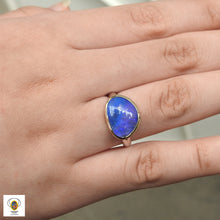 Load image into Gallery viewer, BLACK OPAL RING