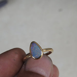 AUSTRALIAN OPAL RING