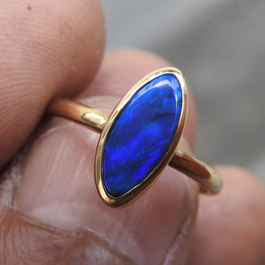 BLACK OPAL RING