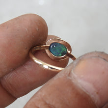 Load image into Gallery viewer, BLACK OPAL RING