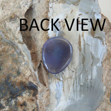 Load image into Gallery viewer, Solid Lightning Ridge Natural Opal with Purple Blue Colors.