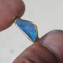 Load image into Gallery viewer, AUSTRALIAN BLACK OPAL RING