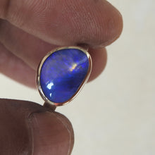 Load image into Gallery viewer, BLACK OPAL RING