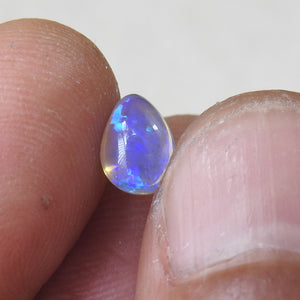 Lightning Ridge Solid Crystal Opal with Blue Green Colors