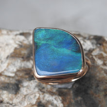 Load image into Gallery viewer, BLACK OPAL RING