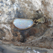 Load image into Gallery viewer, Mintabie Solid White Opal Pendant