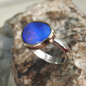 BLACK OPAL RING