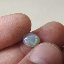 Load image into Gallery viewer, Lightning Ridge Solid Opal with Green Blue Colors.