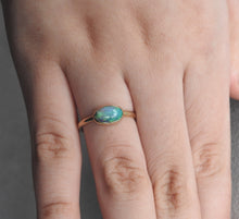 Load image into Gallery viewer, BLACK OPAL RING