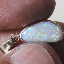 Load image into Gallery viewer, Mintabie Solid White Opal Pendant