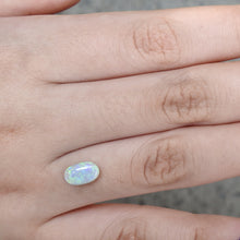 Load image into Gallery viewer, Made to Order Silver Ring with Solid Lightning Ridge Opal